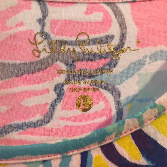 Lilly Pulitzer Dress Size L - Picture 3 of 3